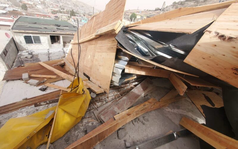 Atiende Protección Civil 59 emergencias por fuertes vientos en la ciudad