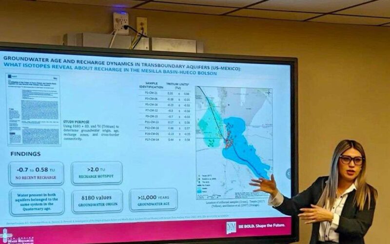 Juárez y Nuevo México refuerzan alianza técnica para el manejo de acuíferos transfronterizos