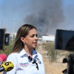 Xóchitl Contreras acusa abandono a Bomberos de Juárez y exige a Cruz Pérez asumir su responsabilidad