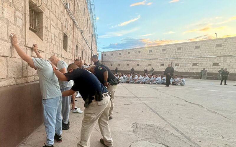 Realiza SSPE revisión extraordinaria en el CERESO No. 2 para fortalecer la seguridad penitenciaria
