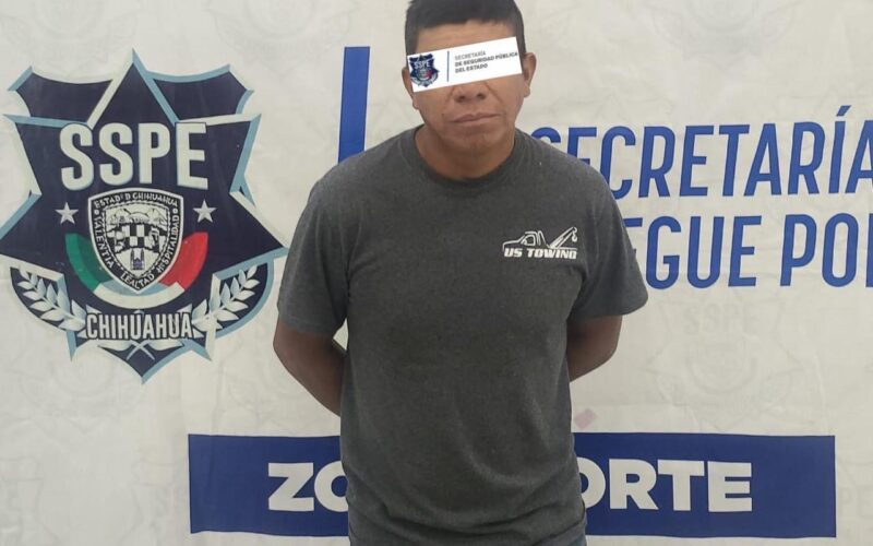 Detiene SSPE a hombre armado en Samalayuca durante operativo de vigilancia