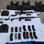 Aseguran arsenal y equipo táctico en operativo conjunto de SSPE y Defensa en Gran Morelos