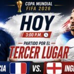 Francia e Inglaterra disputan hoy el tercer lugar del Mundial 2026