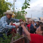 Entrega Arturo Zubía mil árboles y apoyos a familias de Camargo durante jornadas de reforestación