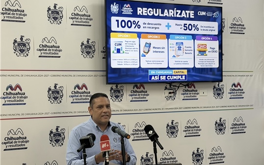 Lanza CUM programa para eliminar recargos y facilitar el pago de adeudos por pavimentación