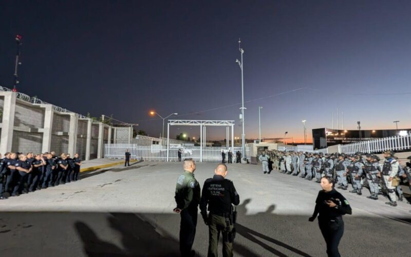 Realiza SSPE revisión extraordinaria en el Cereso Estatal No. 3 de Ciudad Juárez