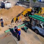 Concluye JMAS desvío del colector Talamás; queda listo el paso para construir nuevo puente