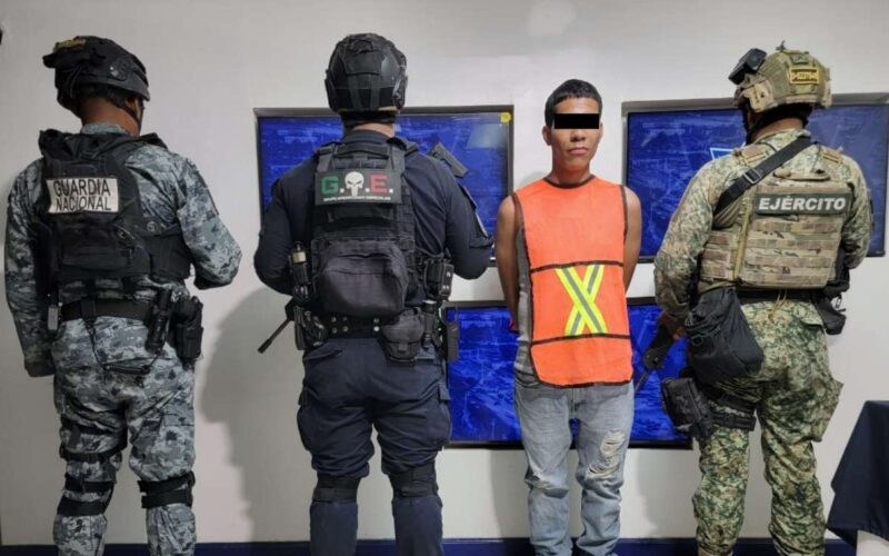 Detienen a hombre con 18 gramos de presunto cristal en Ciudad Juárez
