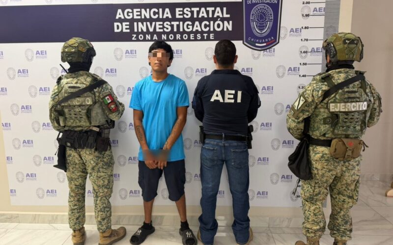 Detienen a Joven de 24 Años por Presunta Violencia Familiar Agravada en Nuevo Casas Grandes