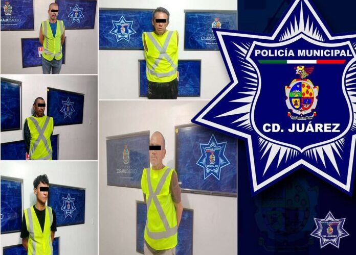 Caen Cinco Prófugos con Órdenes de Aprehensión Vigentes en Ciudad Juárez