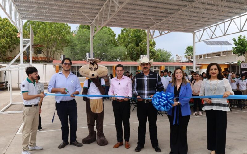Estrenan Domo para Estudiantes del CECyTECH de Santa Isabel