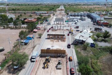 Paso Superior de Palestina y Fuerza Aérea Alcanza 33% de Avance en Chihuahua